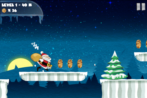 Amazing Santa Run - Christmas game for kid screenshot 3