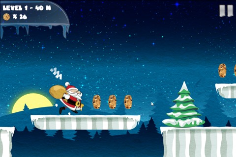 Amazing Santa Run - Christmas game for kidのおすすめ画像3