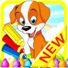 Icon Pets Coloring Book Kids : games for boys & girls