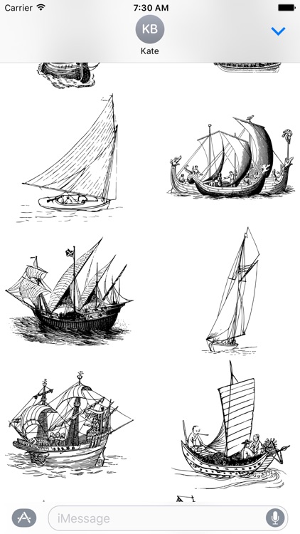 Boats Stickers