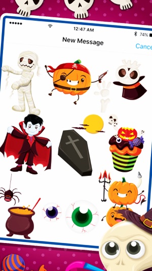 Halloween Emoji Sticker Pack for iMessag