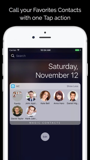 Magic Contacts with Notification Center Widgets(圖2)-速報App