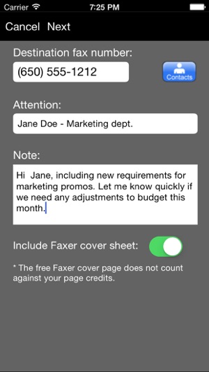 Faxer™ (a US800.com service)(圖2)-速報App