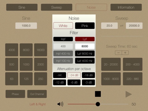 Audio Tone Generator for iPad screenshot 3