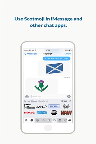 Scotmoji - Scottish emoji-stickers! screenshot 2