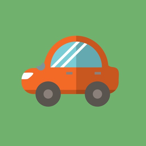 Transport Flat Stickers