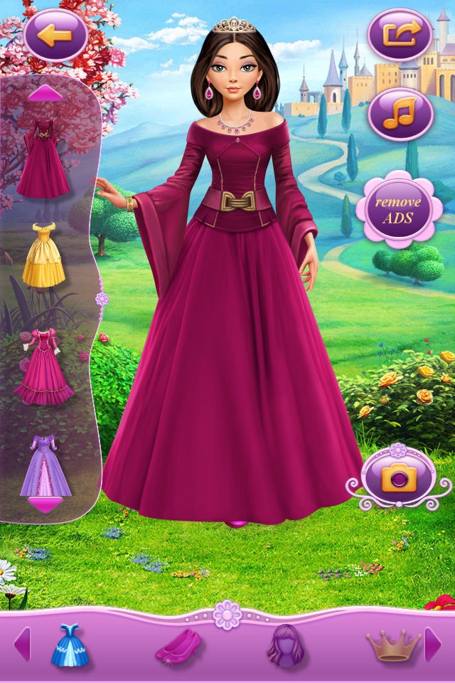 Dress Up Princess Nadya screenshot 2