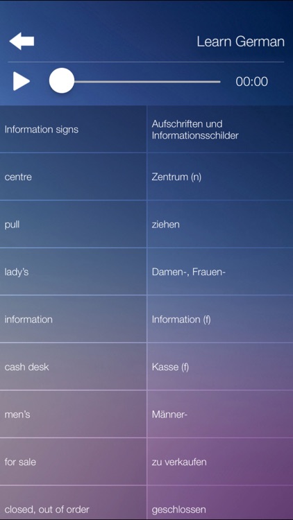 Learn GERMAN Learn Speak GERMAN Language Fast&Easy screenshot-3