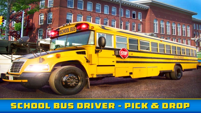 School Bus Driver - Pick & Drop 3D Simulator Game(圖4)-速報App