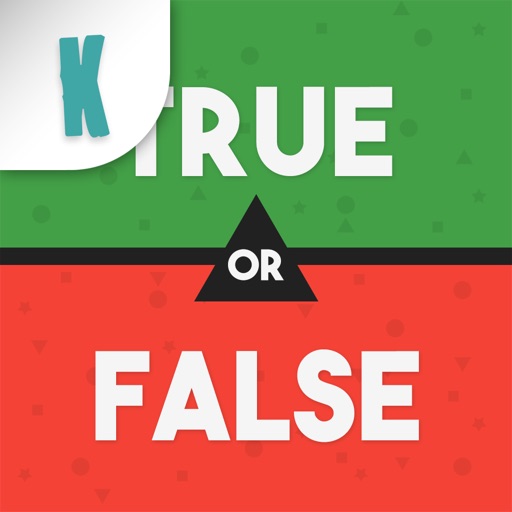 True or False: Colors Shape Icon