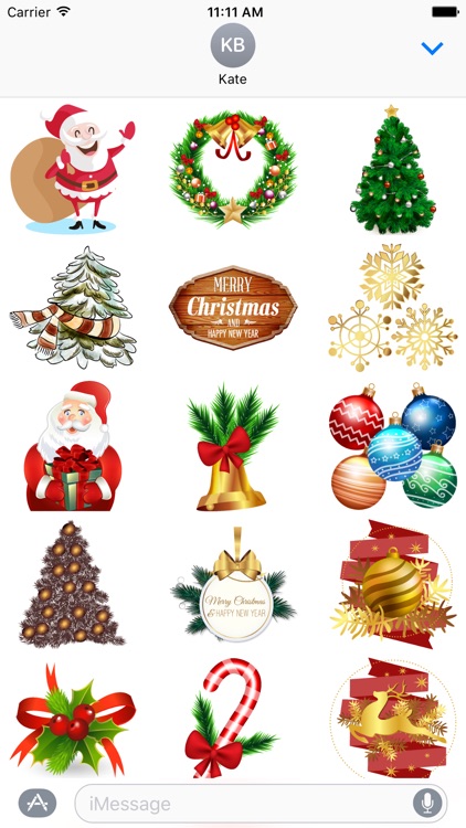 Merry Christmas Stickers Pack