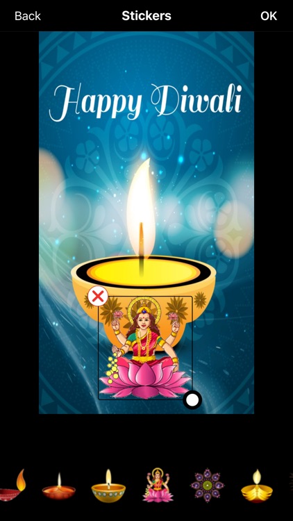 Diwali Greeting Cards Maker screenshot-3