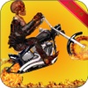 Moto-X biker Ghost Hell Ride Stunts Extreme Madnes