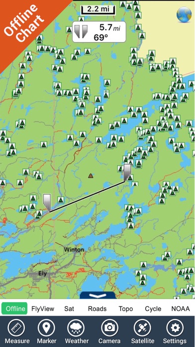 Superior National Forest - GPS Map Navigator screenshot 3