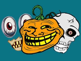 Zombie Stickers for Halloween Texting