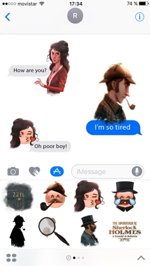 Sherlock Holmes Stickers(圖2)-速報App