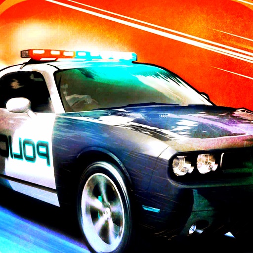 A Police Drive: Fast  in the speed car race