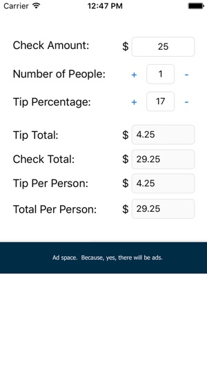 DPTip Calculator