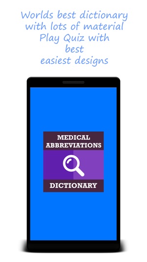 Medical Abbreviations Dictionary & Quiz(圖1)-速報App