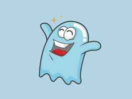 Express yourself in richer ways by using this adorable Ghost Sticker Pack