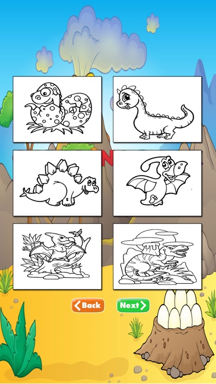 Dinosaur Coloring Book All Pages Free For Kids HD