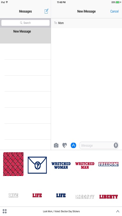 Look Mom, I Voted: Election Day Stickers