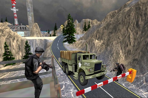 Drive Army CheckPost Truck screenshot 2