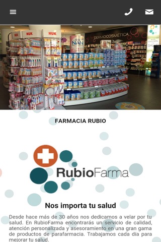 Farmacia Rubio Yuste CB screenshot 2