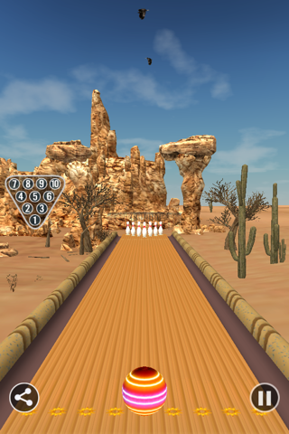 Bowling Paradise 3 - Exotic Multiplayer Game screenshot 3