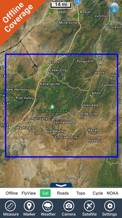 Zion National Park - GPS Map Navigator screenshot-4