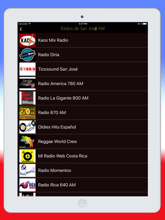Radios Costa Rica - Emisoras de Radio en Vivo FM screenshot 3