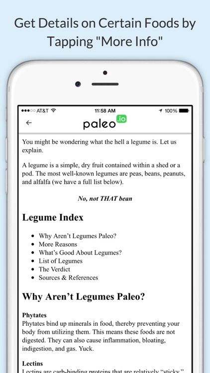 Paleo (io) – The Ultimate Paleo Diet Food List screenshot-4