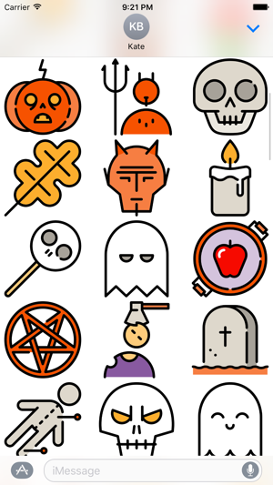 Halloween Stickers - Add Spookiness to Chats(圖3)-速報App