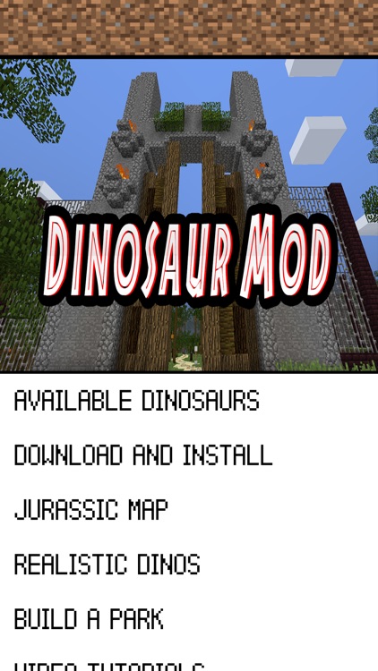 minecraft dinosaur mod download pc