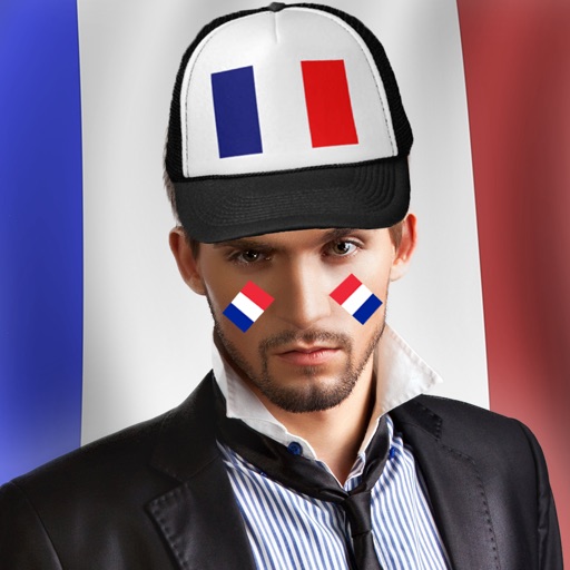 Euro Flags Face Swap Stickers Photo Make.over Game