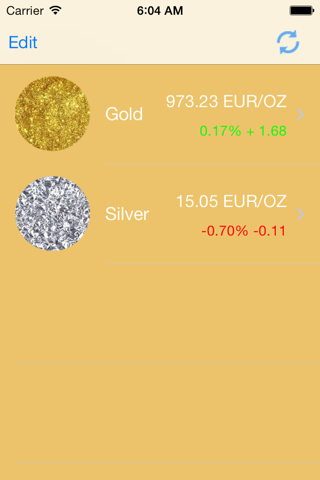 Gold & Silver Spot Price screenshot 4