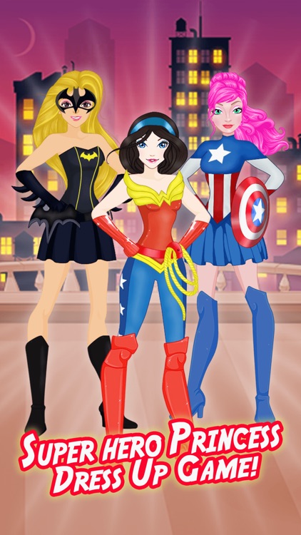 Wonder Supergirl Super Hero Games for Girls screenshot-0