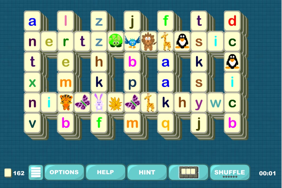 Mahjong A-B-C 1-2-3 screenshot 3