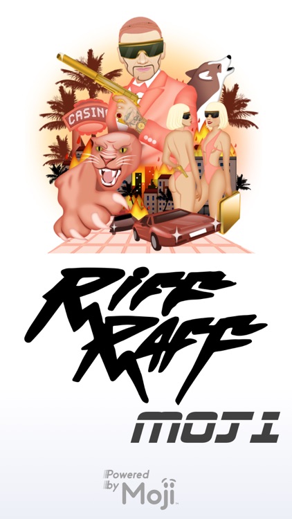 Riff Raff by Moji Stickers