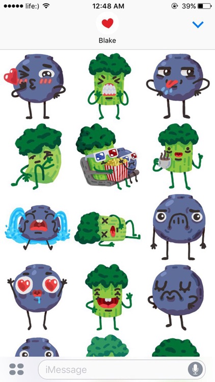 Broccoli & Blueberry