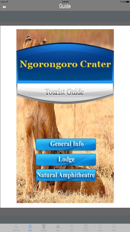 Ngorongoro Crater - Tanzania Tourist Travel Guide