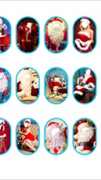 Photomontage with Santa Claus in Christmas Captura de tela 5