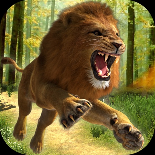 Lion Simulator 3D Adventure Games Icon