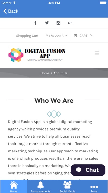 Digital Fusion App