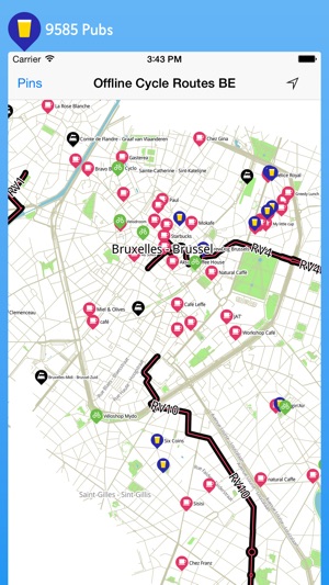 Offline Cycle Routes Belgium(圖4)-速報App