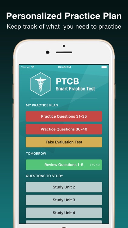 PTCB Smart Test Prep PLUS - PTCE Pharmacy Exam screenshot-3
