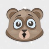 Cuddlebug Teddy Bear Emoji  -Stickers