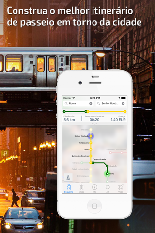Lisbon Subway Guide and Route Planner screenshot 2