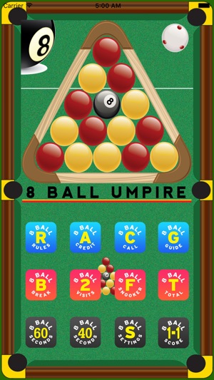 8 Ball Umpire Referee + Rules