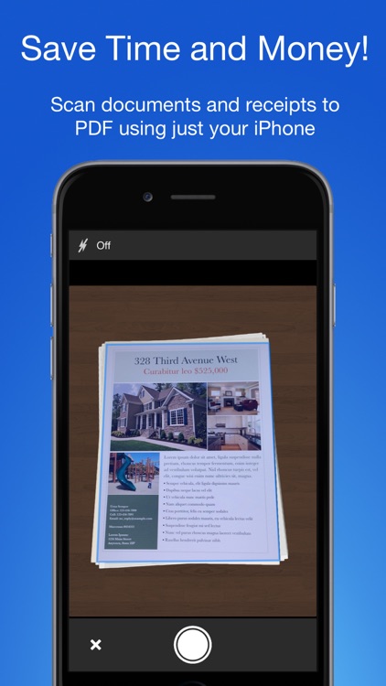 Smart PDF Scanner: Scan Documents and Receipts screenshot-0